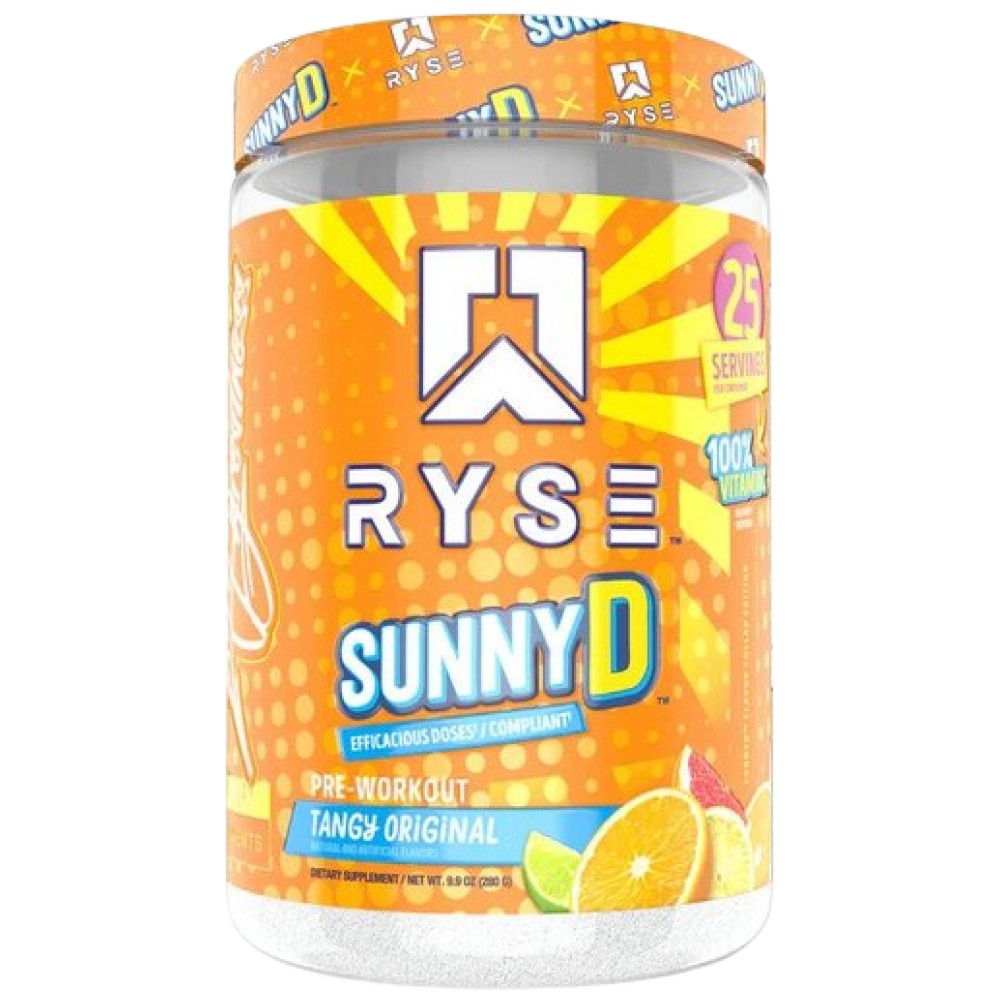 SUNNYD PRE-WORKOUT - 280 grammes