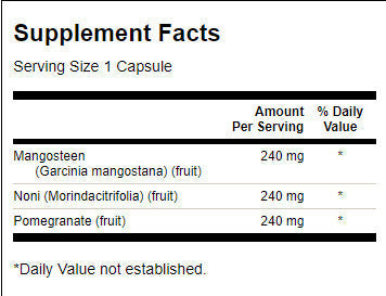 Super Fruit Complex | Mangousten, grenade, non-i - 90 capsules
