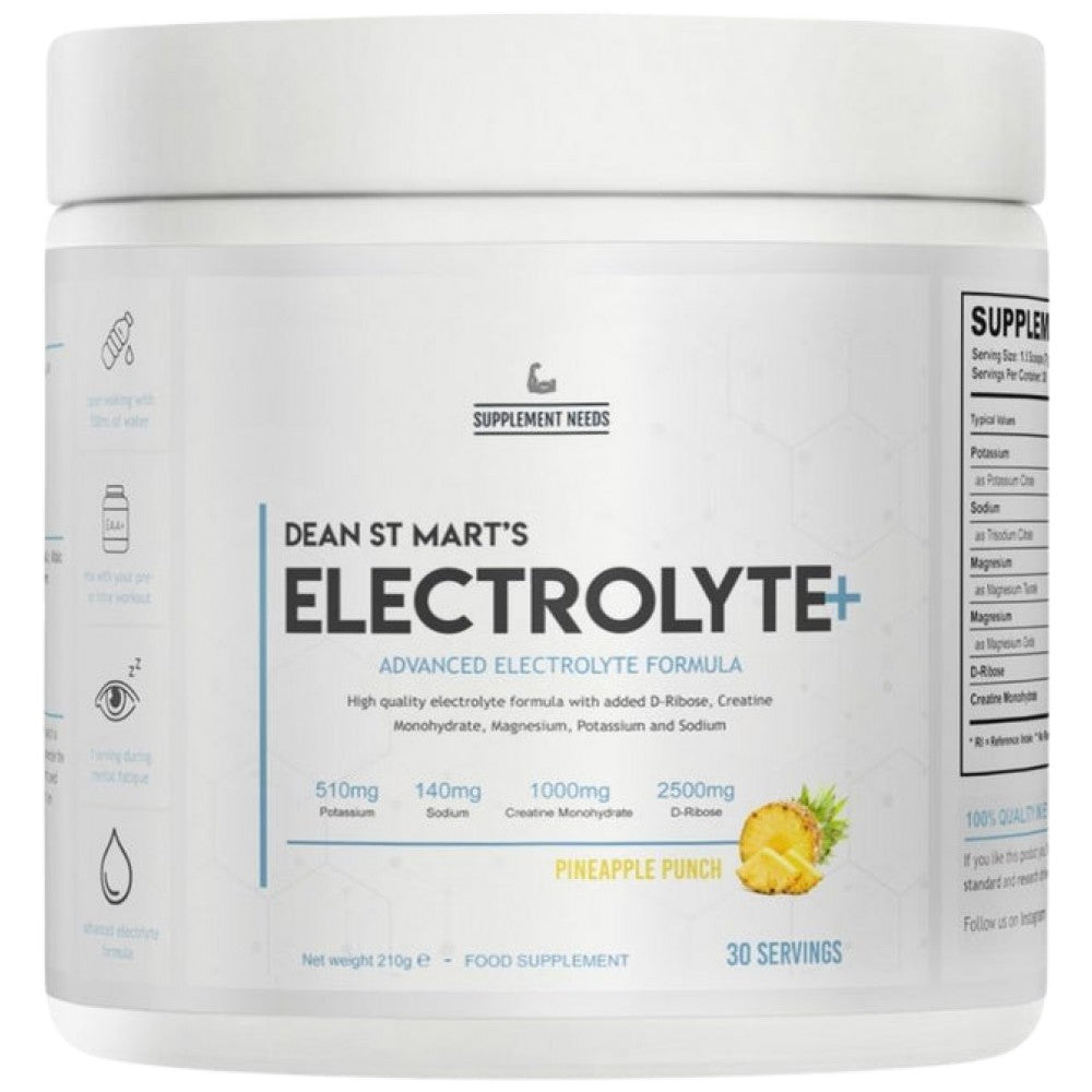 Électrolyte + - 180 grammes