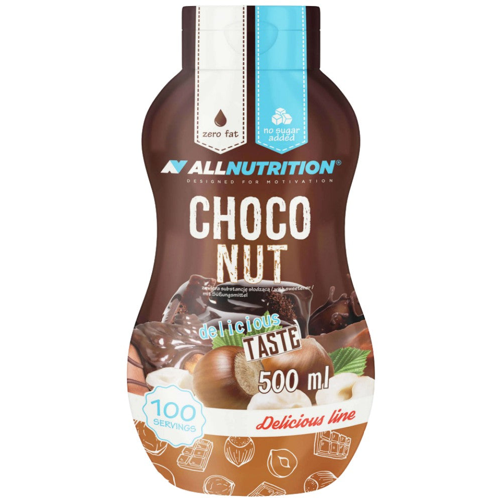 Sirop zéro calorie | Choco Nut - 500 ml