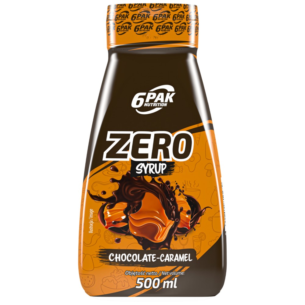 Sirop zéro - Caramel au chocolat - 500 ml