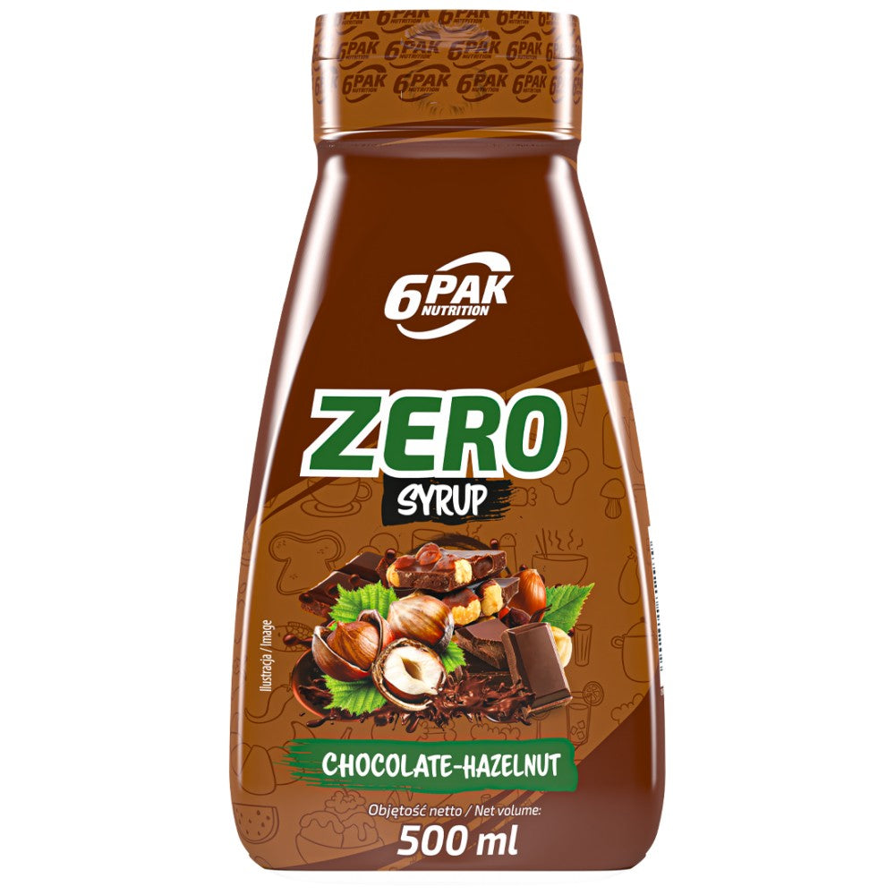 Sirop zéro - Noisette au chocolat - 500 ml