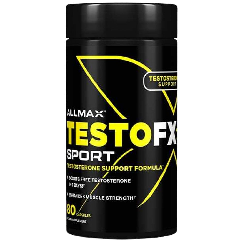 TestOfx Sport | avec Tribx90 + Fenugreek - 80 capsules
