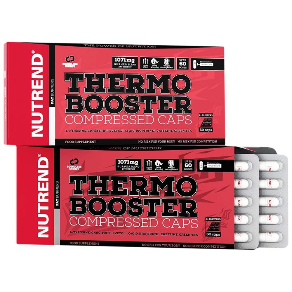 Capsules thermobooster compressés 60 capsules