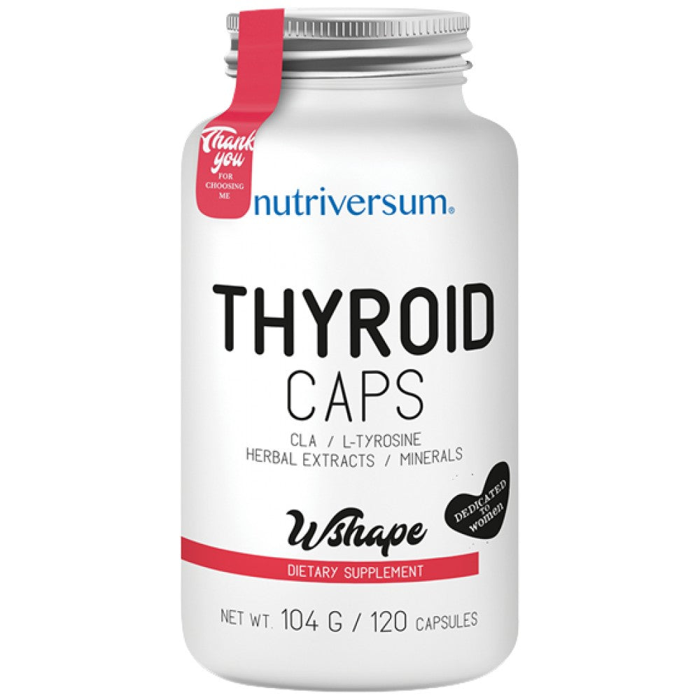 Caps thyroïdiens | Formule de support thyroïde naturel - 120 capsules