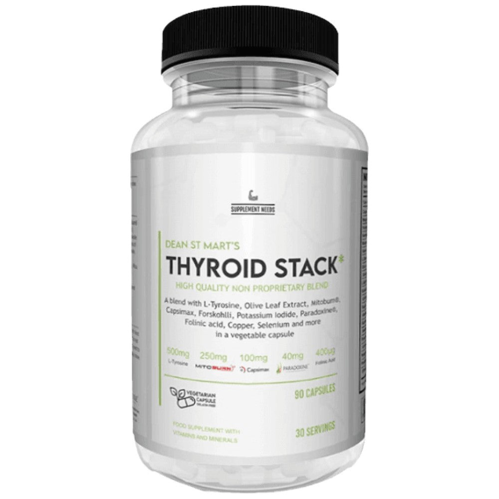 Pile thyroïdienne | avec Guggul et Olive Leaf 90 capsules