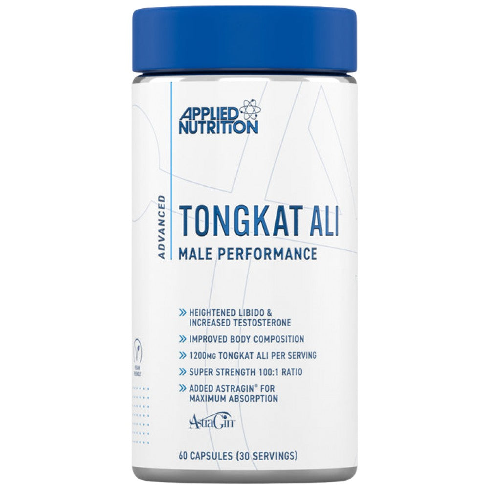 Tongkat Ali 600mg | 100: 1 Extrait avec des capsules astragin 60