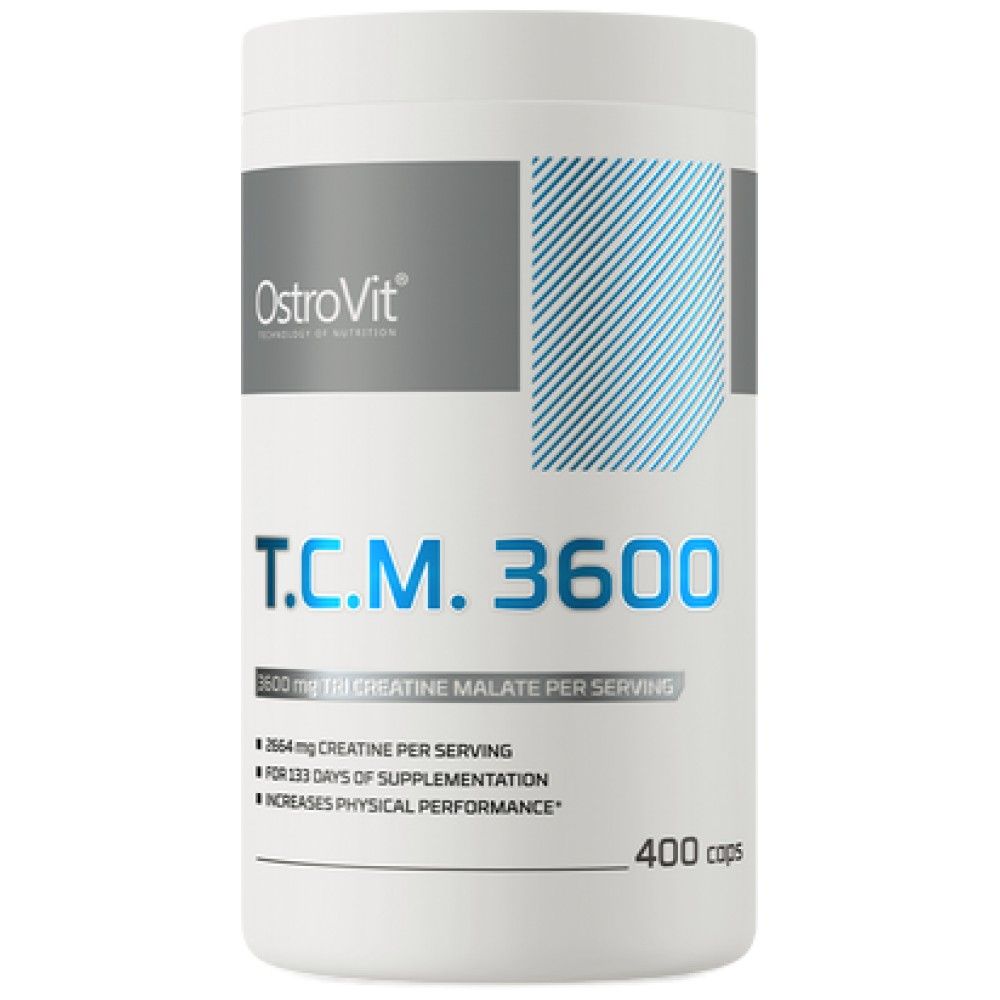Tri créatine malate/tcm 1200 mg - 180 capsules