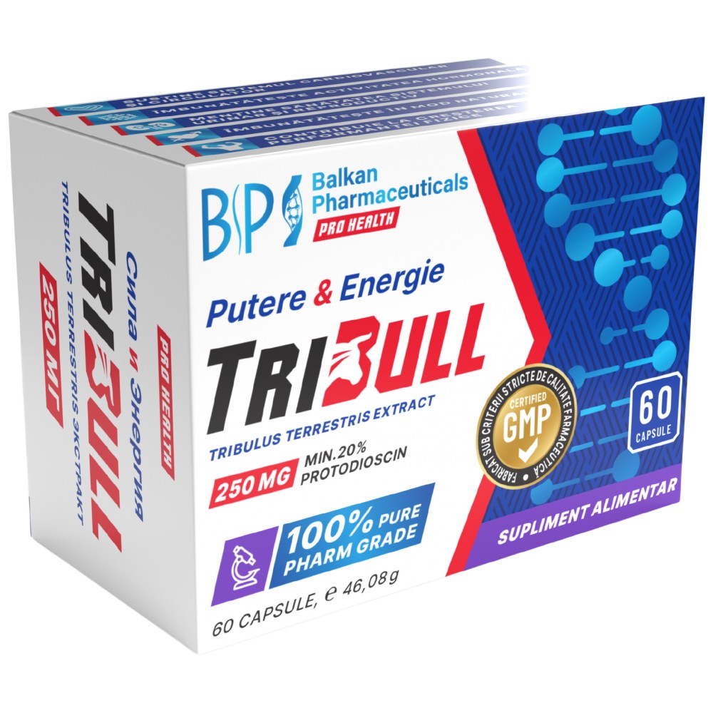 Tribul 250mg | Tribulus terrestris Extrait - 60 capsules