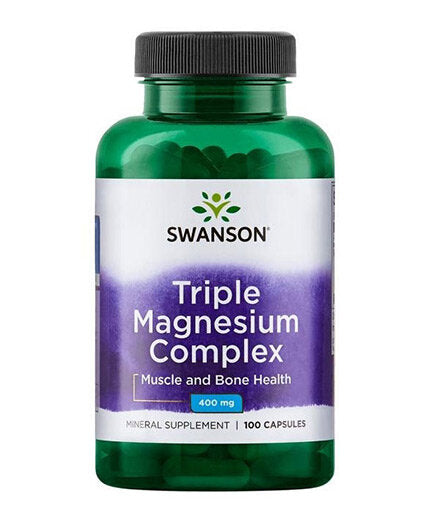 Complexe triple magnésium 400 mg - 100 capsules