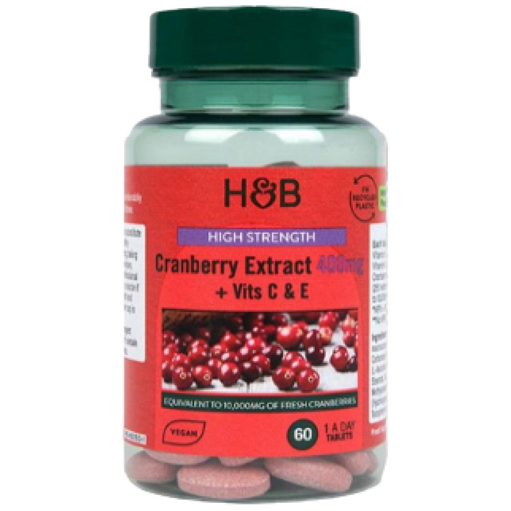 Triple résistance Concentré de canneberge 400 mg - 60 comprimés