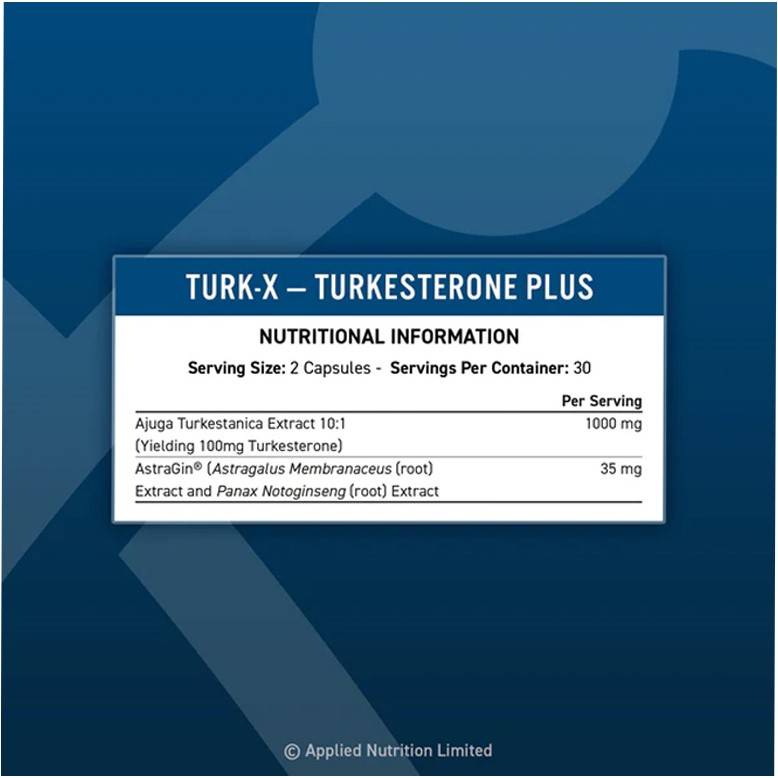 Turk-x | Turkesterone 500 mg - 60 capsules