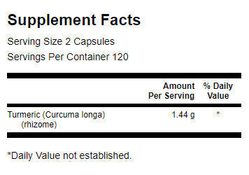 Curcuma 720 mg - 240 capsules