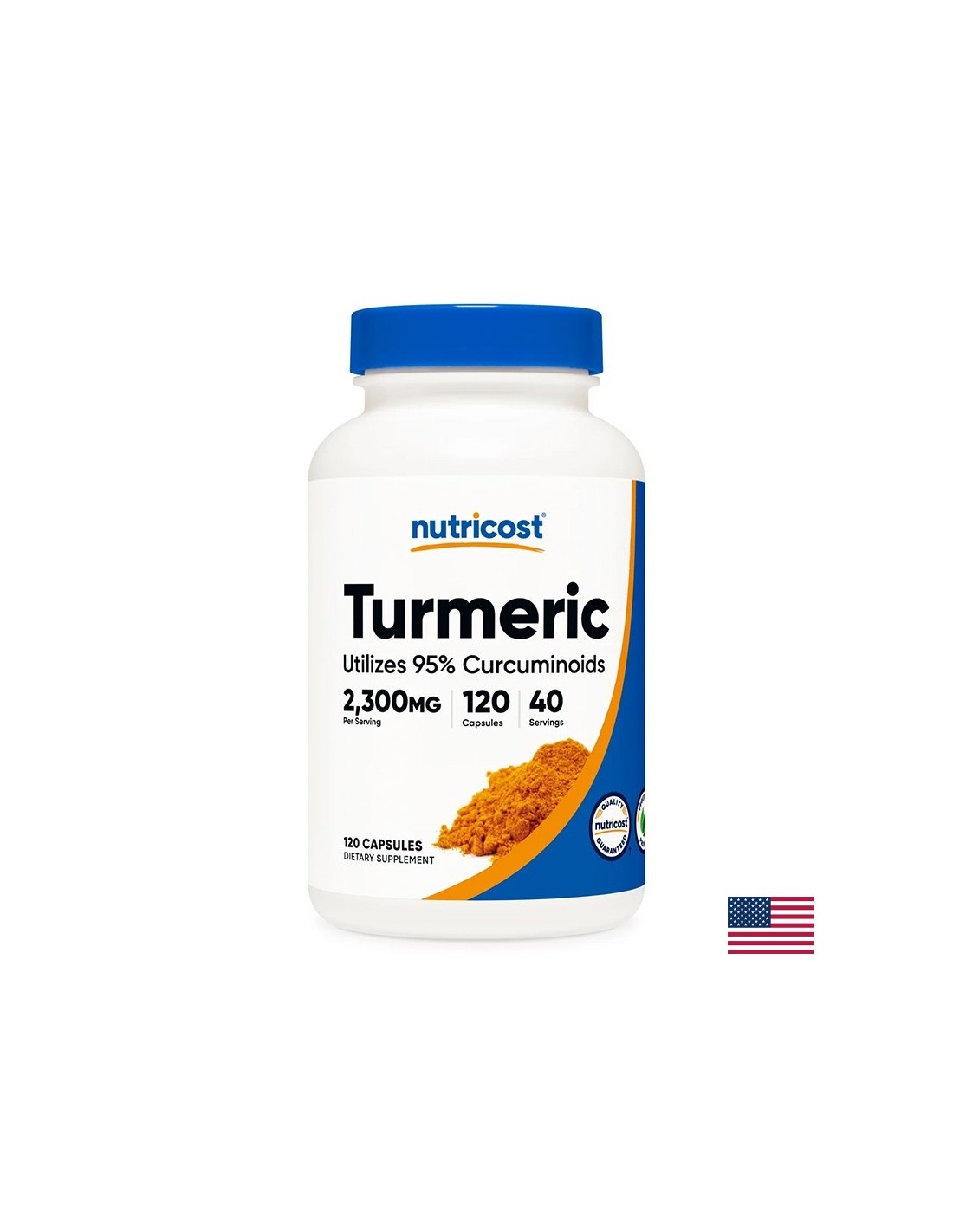 Offs et joints - Curcuma curcuma 766 mg + poivre noir 5 mg, 120 capsules
