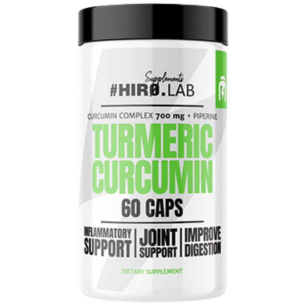 Curcuma curcumine 550 mg | avec poivre noir - 60 capsules