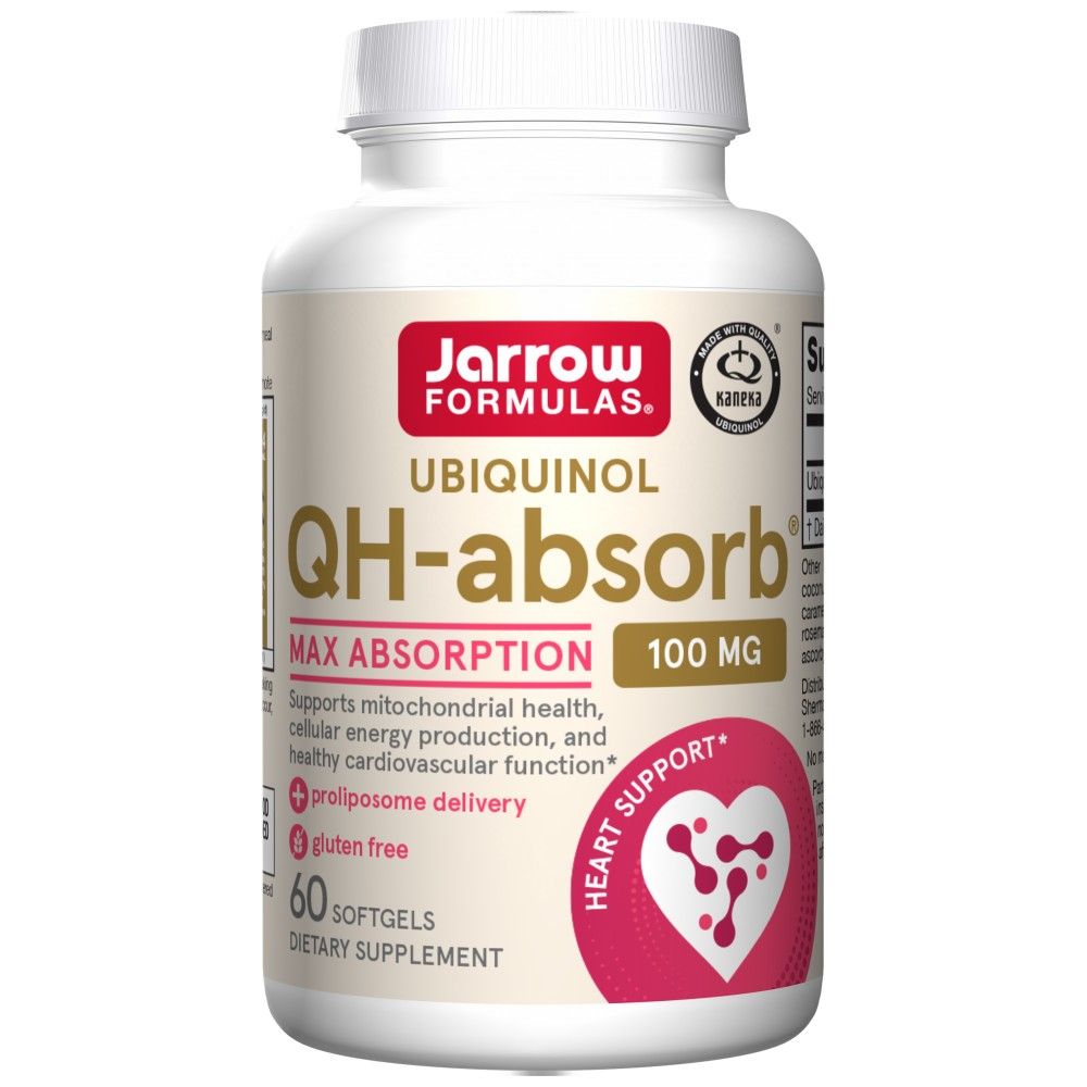 Ubiquinol QH-Absorb 100 mg - 60 capsules de gel
