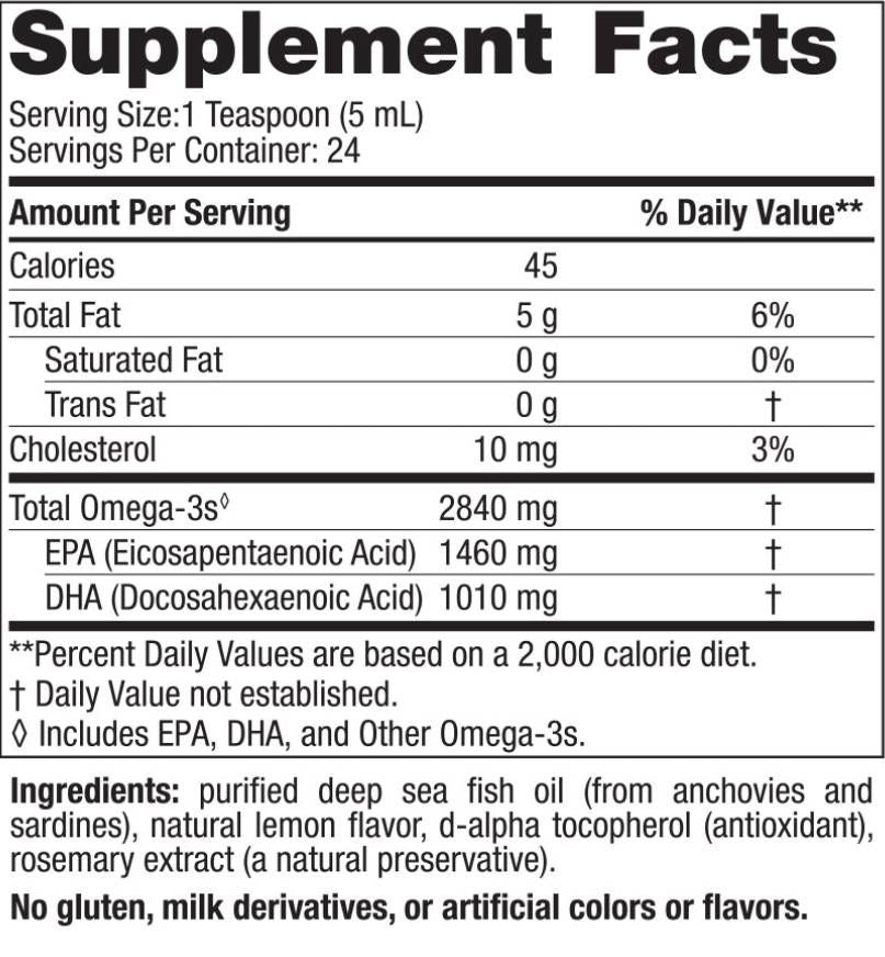 Ultime Omega Liquid 2840 mg - 237 ml
