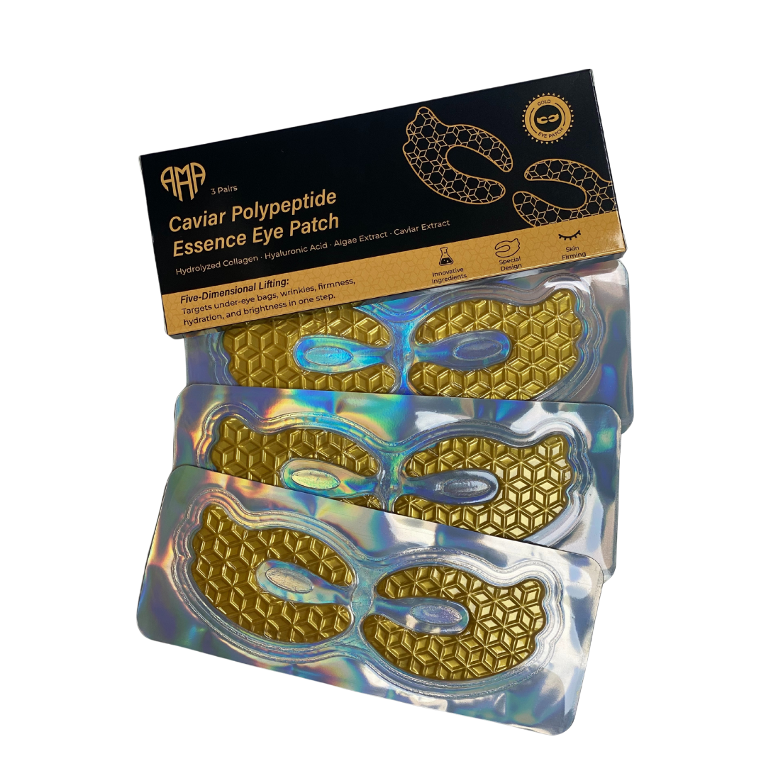 Caviar Polypeptide Essence Patch - Collagène intensif et soins d'hydratation (3 PC)