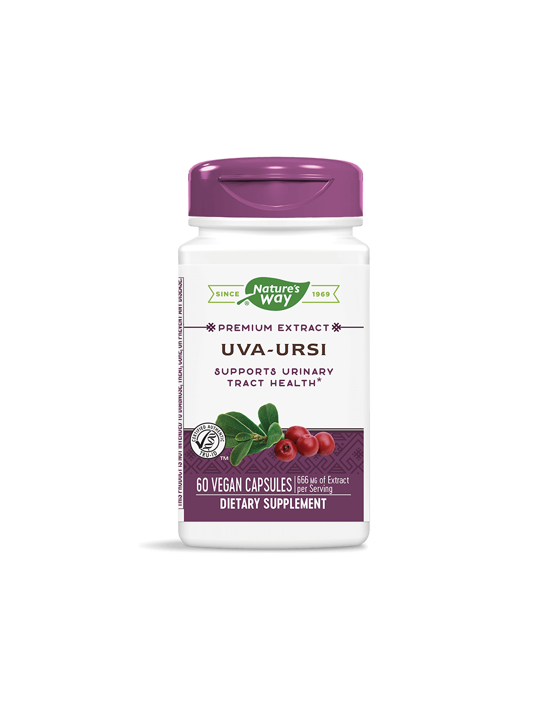 Uva-ursi 500 mg - 60 capsules