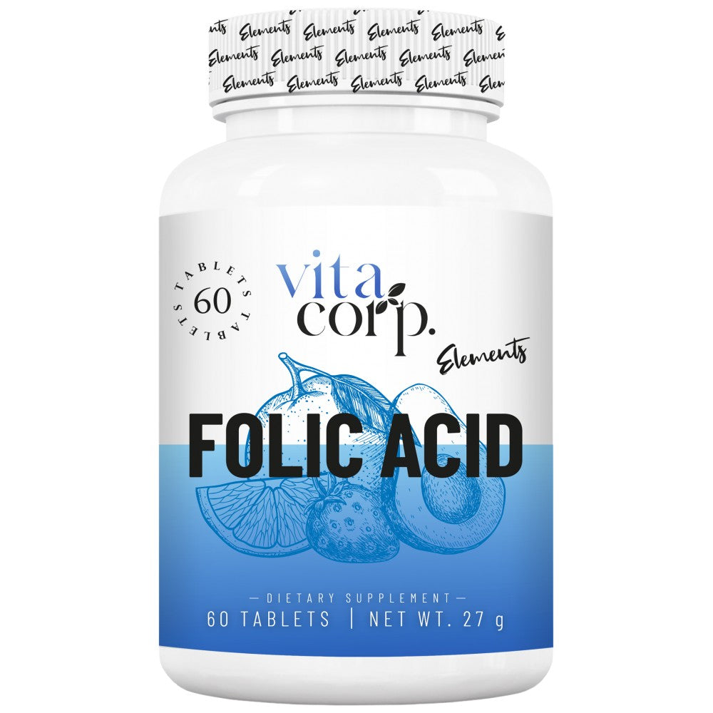 Acide folique 500 mcg - 60 comprimés