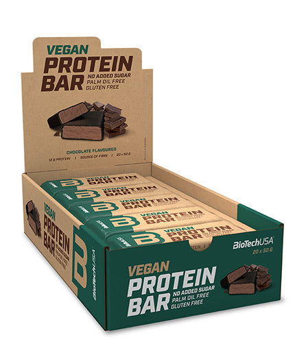 Boîte à barres de protéine végétalienne/20 x 50 g
