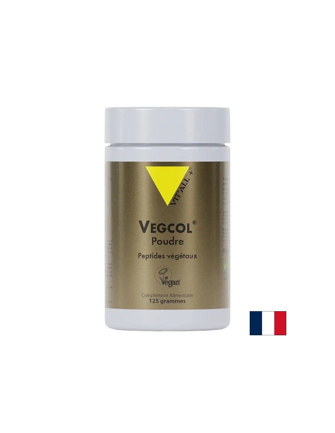 Belle peau - peptides végétaux (du brocoli et des carottes) Vegcol®, 125 g de poudre