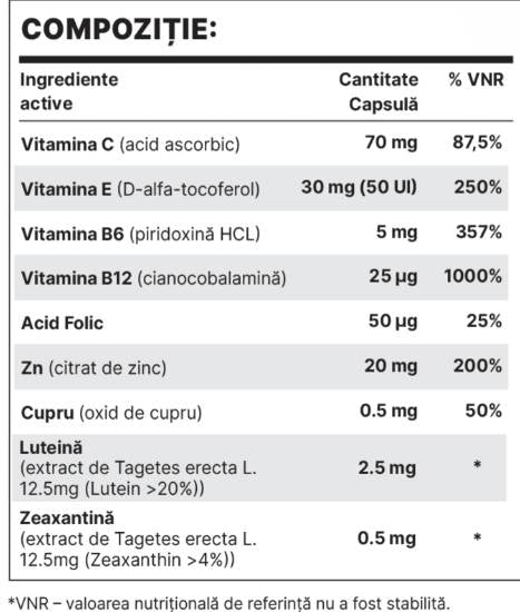 Vireta | Vision optimale - 120 capsules