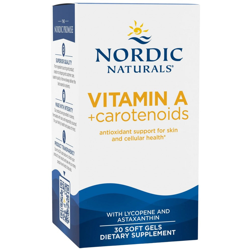 Vitamine A + caroténoïdes - 30 capsules de gel