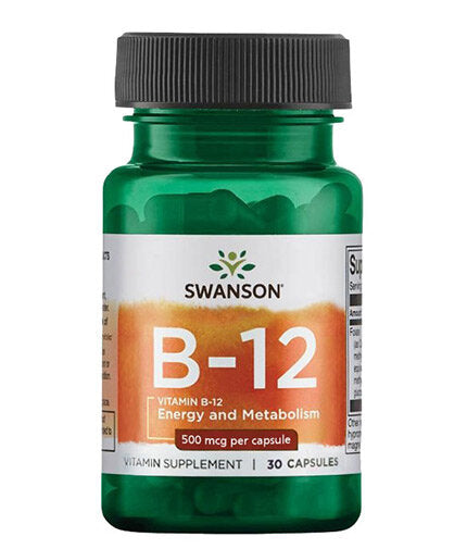 Vitamine B-12 500mcg./30 Caps - 0