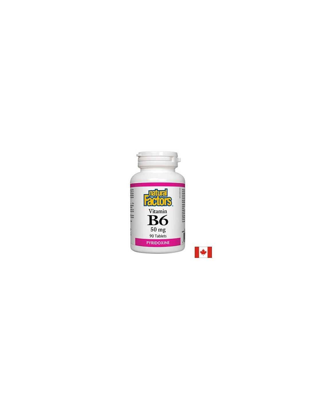 Vitamine B6 50 mg - 90 comprimés
