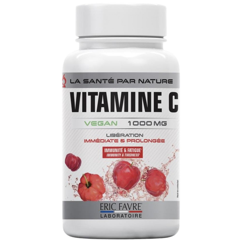 Vitamine C 1000 mg | Végétalien - 100 comprimés