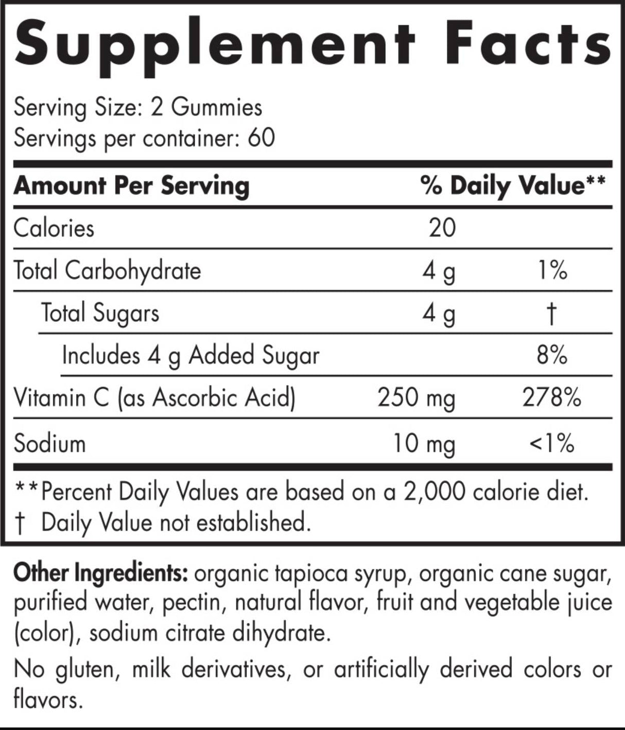Gummies Vitamin C Sport 250 mg - 120 Gummies