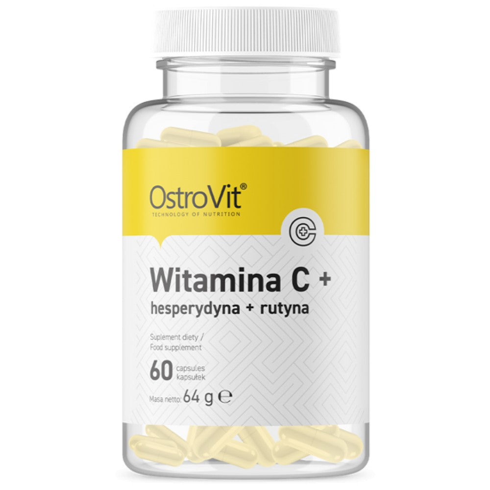 Vitamine C + Hesperidine + Rutin 60 Capsules