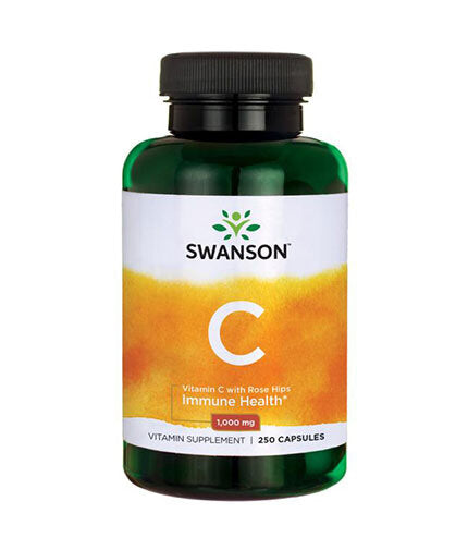 Vitamine C avec des hanches de rose 1000 mg - 250 capsules