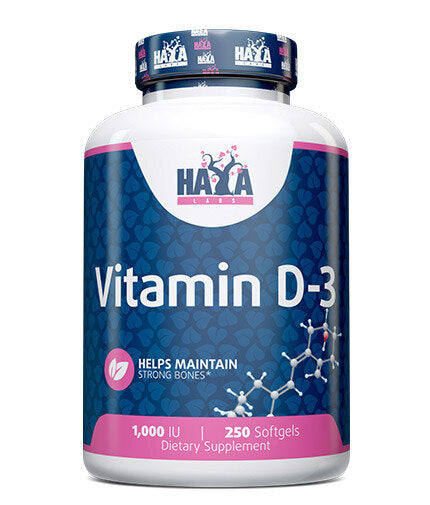 Vitamine D-3/1000 UI/250 softgels