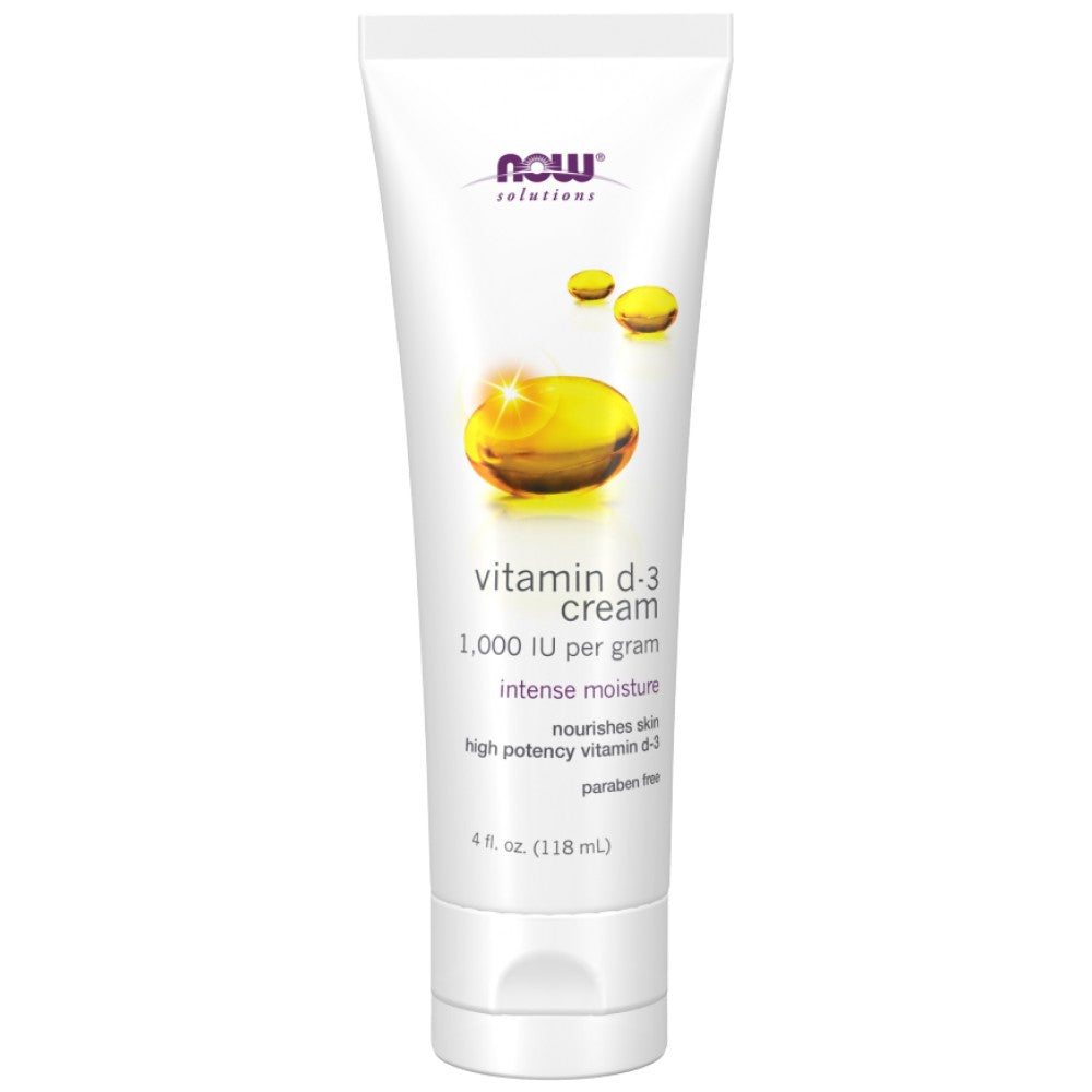 Crème de vitamine D-3 1000 UI par gramme | Paraben libre - 118 ml