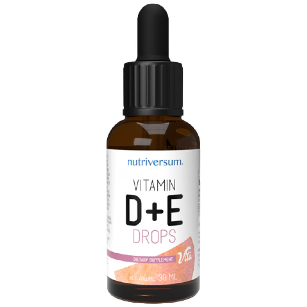La vitamine D + E laisse tomber 30 ml