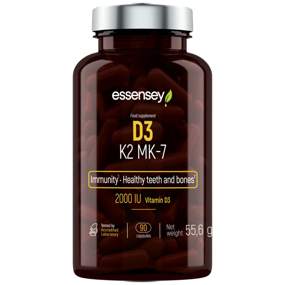 Vitamine D3 + Mk7 90 Capsules