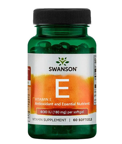 Vitamine E 400 UI - 60 capsules de gel