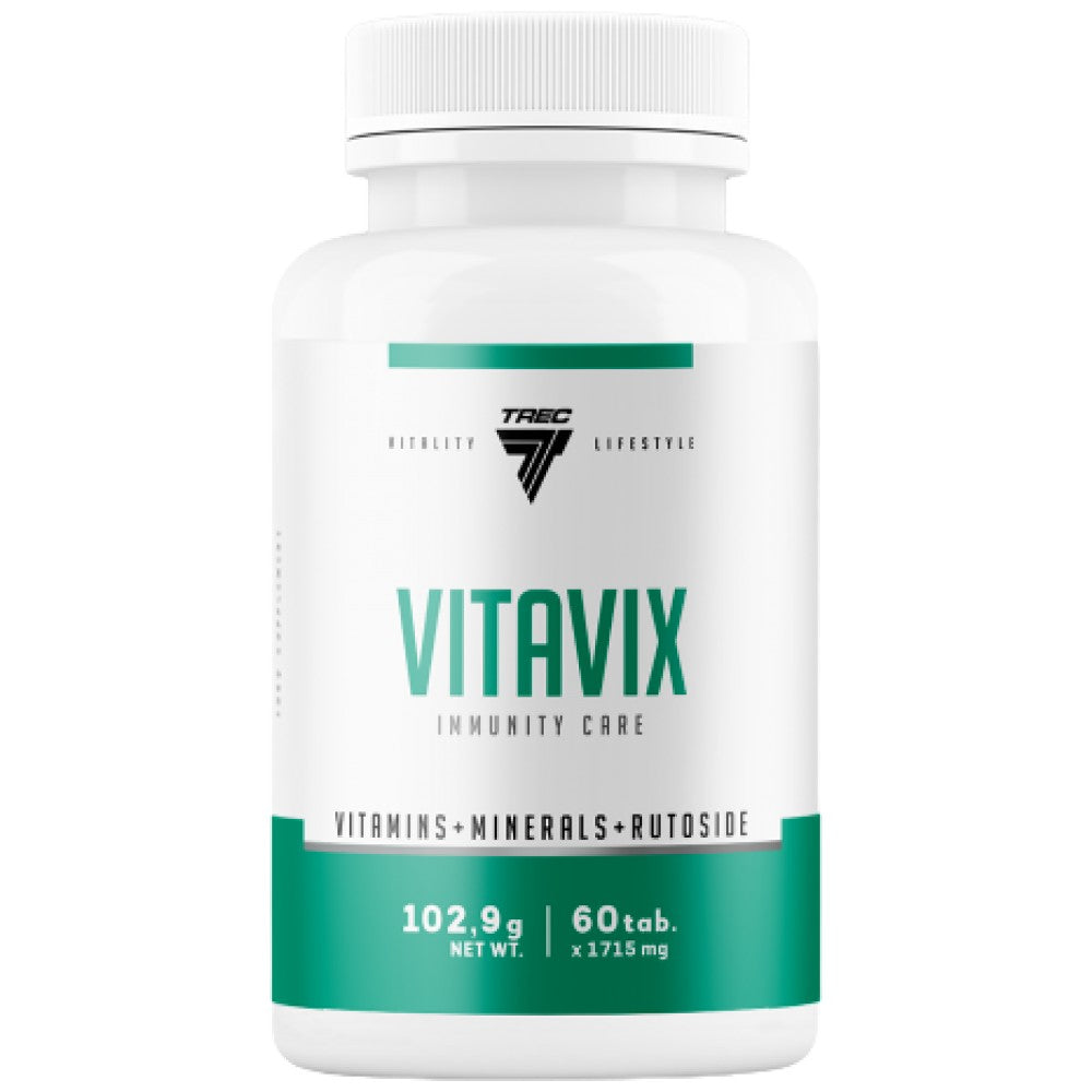 Care d'immunité Vitavix | avec de la vitamine C, du zinc, du sélénium, de la vitamine D - 60 comprimés