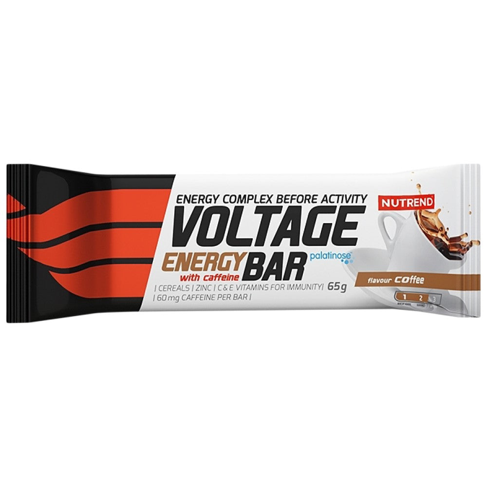 Gâteau d'énergie de tension avec de la caféine 65g 25 x 65 grammes