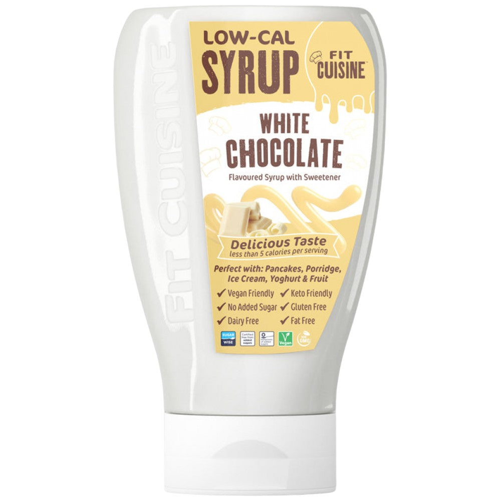 Ajuster le sirop à faible teneur en calcul | Chocolat blanc - 425 ml