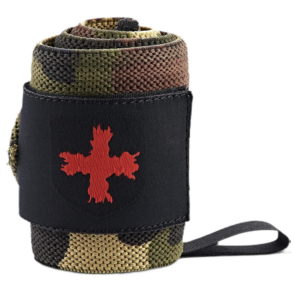 Enveloppements de pouce/épreuves/ligne rouge - Camo vert