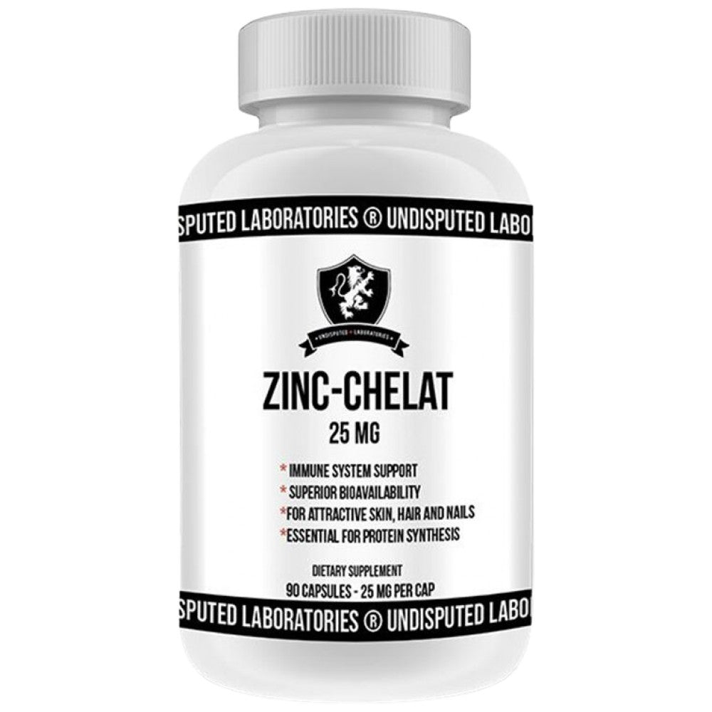 Chélate de zinc 25 mg - 90 capsules