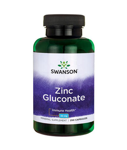 Gluconate de zinc 50 mg./250 Caps - 0