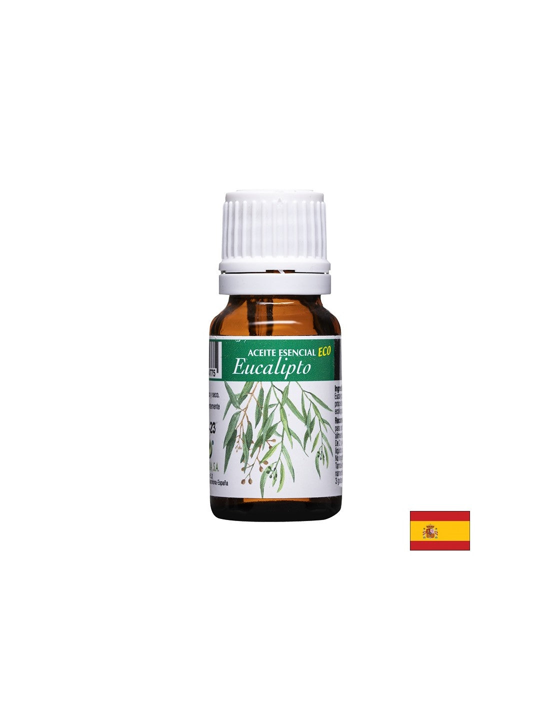 Huile essentielle d'eucalyptus organique - Système respiratoire - aceite esencial eco eucalipto, 10 ml