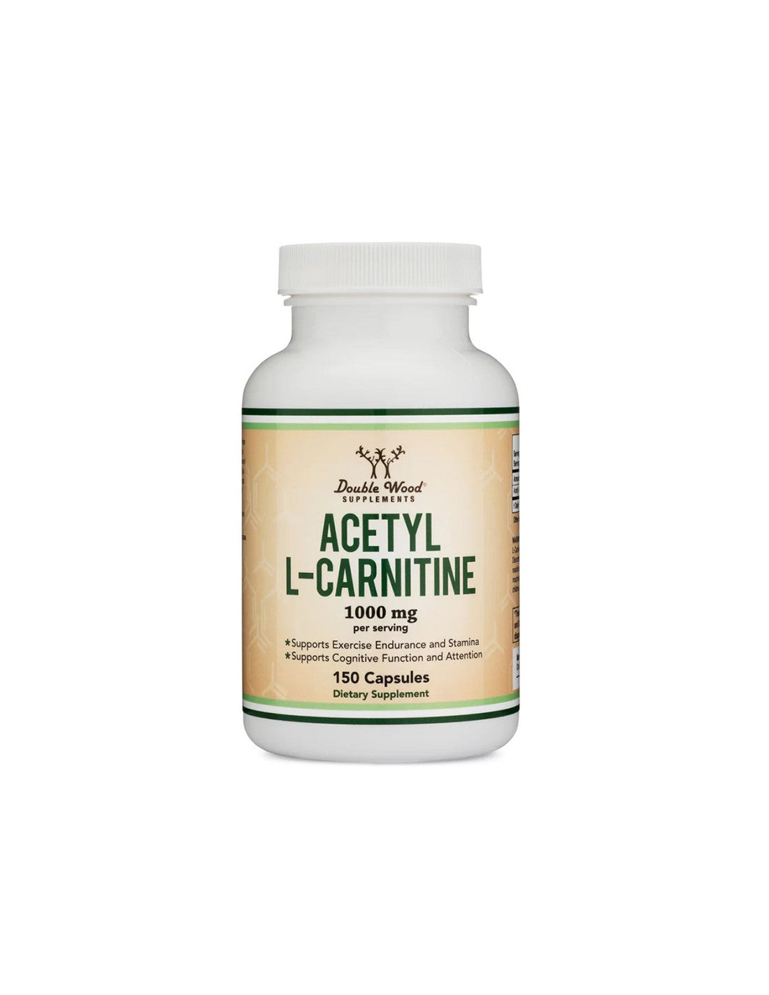 Acetyl L-Carnitine 1000 mg / Acetyl L-Carnitine 1000 mg Double Wood - Nutra Best Europe