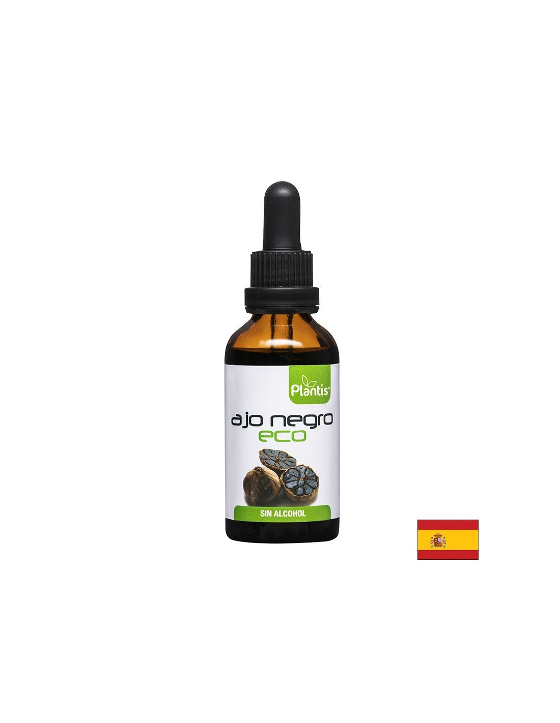 Black Orlic Organic - Heart Health and Immunity - Ajo Negro Eco Plantis®, teinture sans alcool, 50 ml