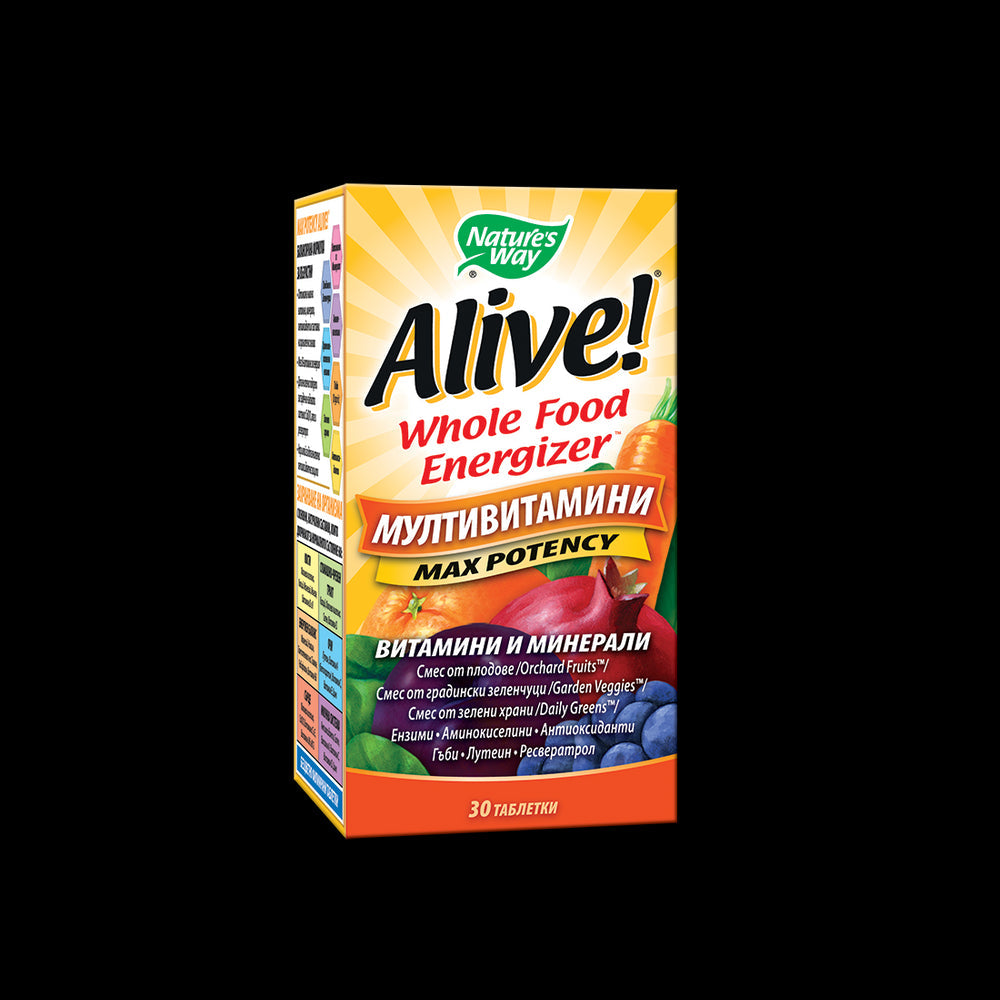 <tc>Alive</tc>! Multivitamines - 30 comprimés