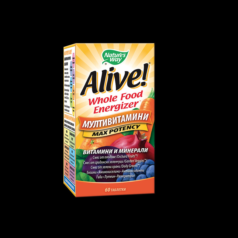 <tc>Alive</tc>! Multivitamines - 60 comprimés